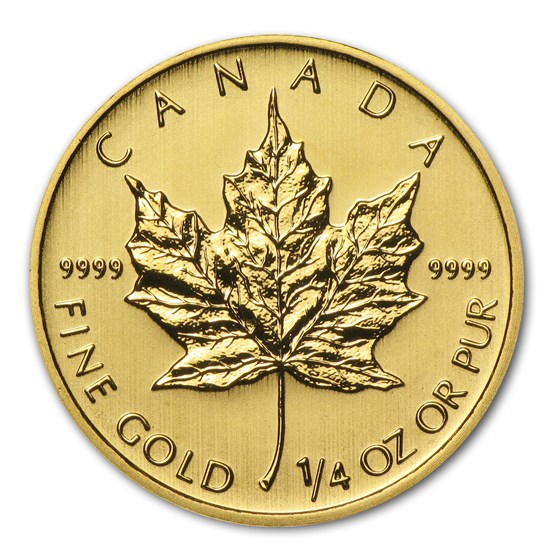 2014 Canada 1/4 oz Gold Maple Leaf BU 2014 Canada 1/4 oz Gold Maple Leaf BU